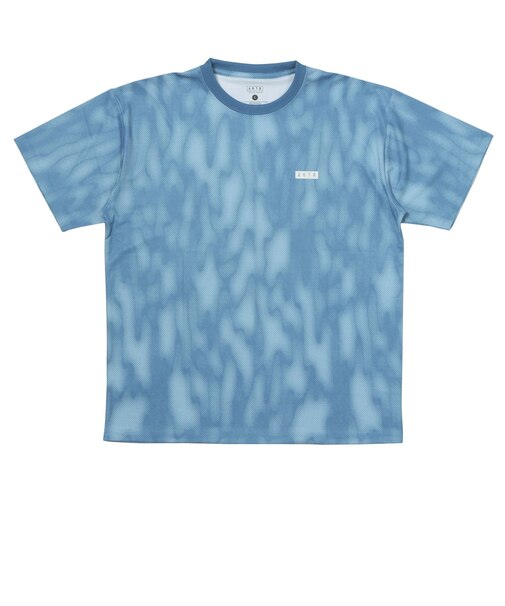 126-028005 MELT CAMO LOOSE FIT SPORTS TEE BLUE 709197-0002