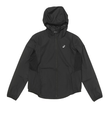 2012D148.001 W ASICS SILVER JACKET P BLACK 708918-0001