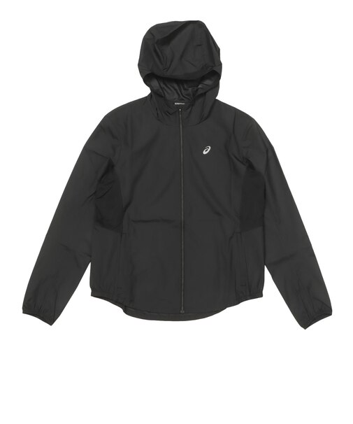 2012D148.001 W ASICS SILVER JACKET P BLACK 708918-0001