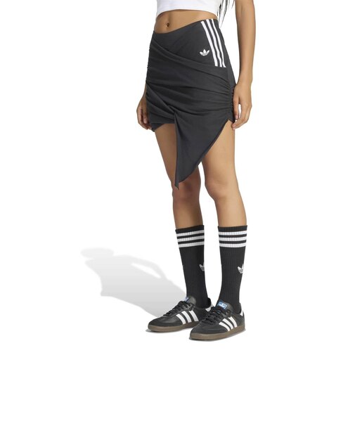 LD8930　W WRAP SKIRT(JENNIE)　BLACK　716533-0001