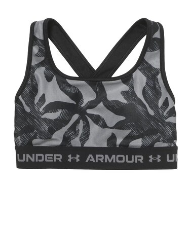 6001296 W CROSSBACK BRA PRINT MED SUP 001BLK 692254-0001