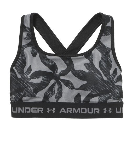 6001296 W CROSSBACK BRA PRINT MED SUP 001BLK 692254-0001