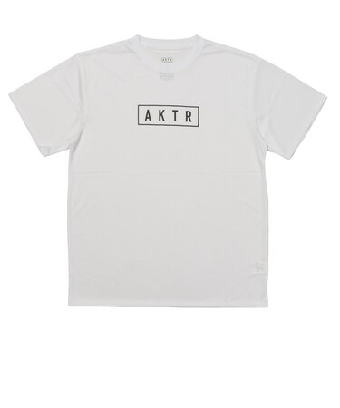 524-009005 BASIC AKTR LOGO SPORTS TEE WHITE 705371-0002