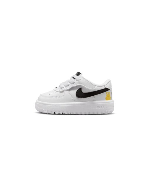 KIR3988 12-16 FORCE 1 LOW EASYON (TD) 121WHITE/BLACK 713009-0001