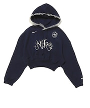 IO0468　W OS FLC CROP PO HDY GC　410MNNAVY　703896-0002