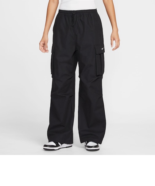 HV1967　W STREET WVN CRG PANT　010BLK/SAIL　700417-0001