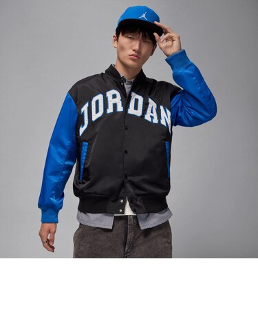 HV0099　M J BRK CLGTE VRSTY JKT　010BLK/BLK　699837-0001