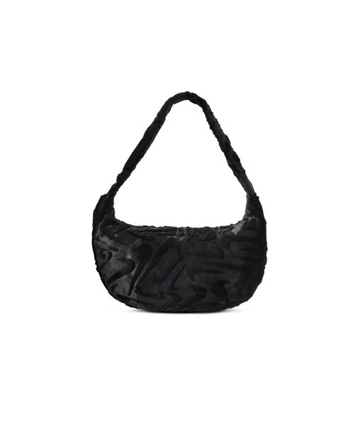 HQ7515　W FX FUR SLOUCHY BAG　010BLK/BLK　703994-0001
