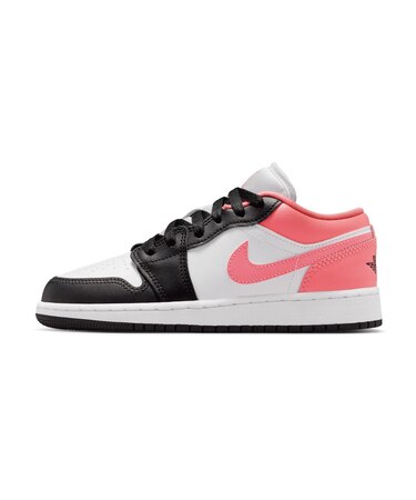 K553560B 225-25AIR JORDAN 1 LOW GS 025BLACK/PNKGAZ 599806-0063