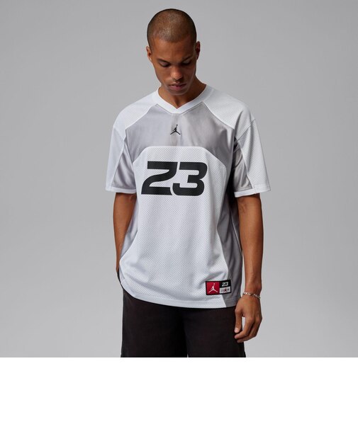 IF1913 M J FLT JERSEY SS TOP 100WHITE/BLACK 712958-0002