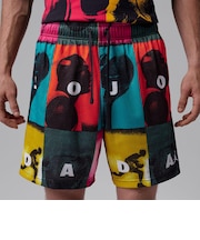 IO4797　M J BRK MESH AOP SHORT　100WHITE/WHITE　712974-0001