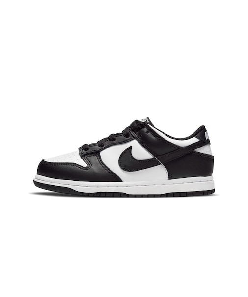 KCW1588 17-22DUNK LOW (PS) 100WHT/BLK 614853-0001