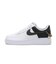 WIR0872　W AIR FORCE 1 '07　001BLACK/WHITE　712723-0001