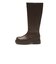 W3071　TRACK SOLE LONG BOOTS5　BROWN　715018-0002