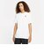 DC7485　M J EMB SS TEE　100WHT/BLK　683727-0002