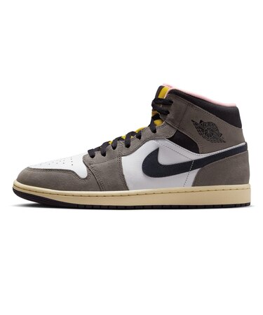 MHQ2011 AIR JORDAN 1 MID SE 100WHT/OILGY 699872-0001