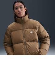 IB2976　M TF CLUB PUFFER JKT　235MSWBRN/WHT　703853-0002