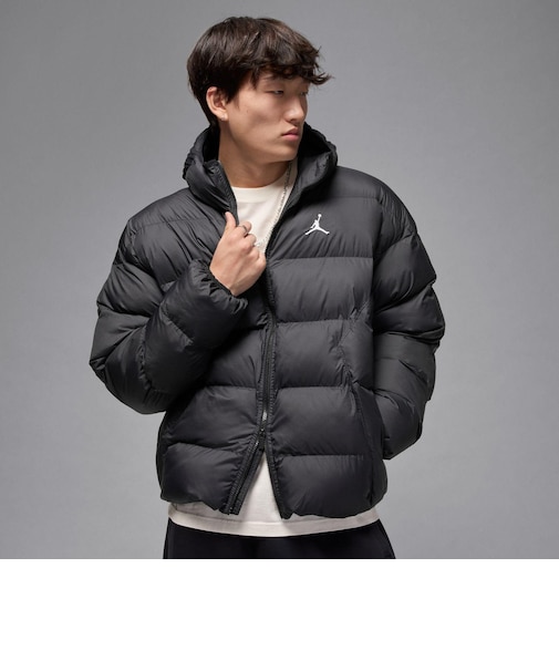 HV0532 M J BRK PUFFER JKT 010BLK/WHT 703950-0001