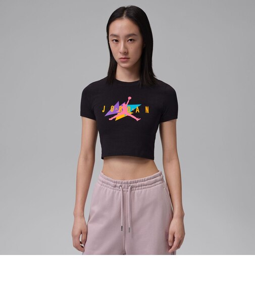 IF0825 W J FLT TCRP GFX TEE J6 010BLACK/WHITE 712976-0001