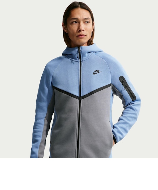 HV0950 M TCH FLC FZ HOODIE *486WORKBL/BLAC 688382-0005