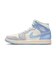 WBQ6472A　W AIR JORDAN 1 MID　402PYCHBL/NTRLG　626120-0024