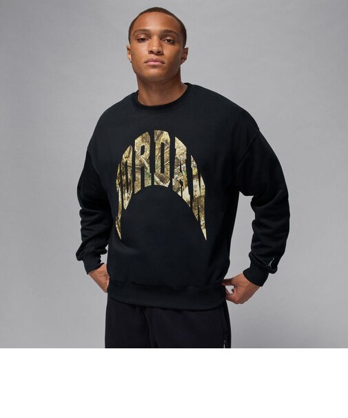 IM6304　M J BRK RLT GFX CREW　010BLK/SAIL　703967-0001