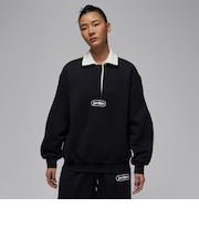 IF0997　W J FLT FLC RGBY TOP　010BLACK/BLACK　707770-0001