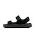 WFJ6043　W CALM SANDAL　001BLACK/BLACK　680948-0001