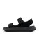 WFJ6043　W CALM SANDAL　001BLACK/BLACK　680948-0001
