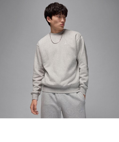 FV7293　M J BRK FLC CREW　050GREY H/WHT　688358-0003