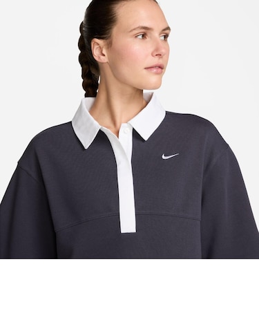 IF5599　W STREET ESS SS POLO　014GRDIRN/WHITE　716725-0001