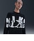 IM7566　M SWTR KNIT CREW MOP1　010BLK　703864-0001