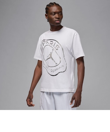 IF3807 M J DF PRACTICE TEE PSG 100WHITE/BLACK 707101-0002