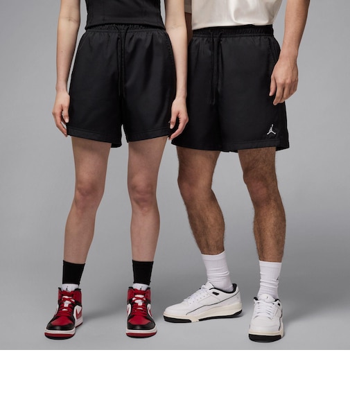 HF9371　M J PLSD 5IN SHORT　010BLK/WHT　695612-0001