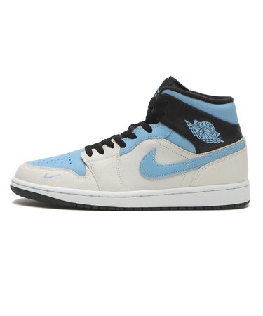 MIM6567　AIR JORDAN 1 MID SE　121SMTWHT/BLCHL　704077-0001