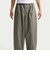 II0520　M NL WIDE LEG PANT　328SLVRSG/WHITE　707013-0003