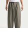 II0520　M NL WIDE LEG PANT　328SLVRSG/WHITE　707013-0003