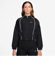 IF0217　W SHRUNKEN TRK JKT MOD　010BLACK/SAIL　707049-0001