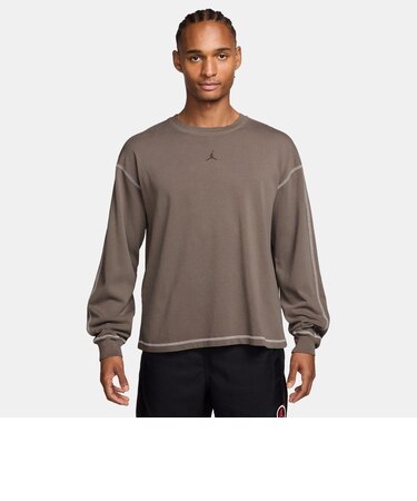 IF1829 M J FLT HVYWGHT LS TOP 040OLVGRY/OLVGR 707083-0002
