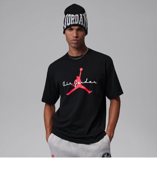 IF3034 M J BRK ESS 85 GFX TEE 010BLACK/INFR23 707093-0001