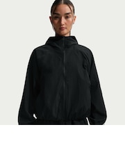 IQ0057　W HOODED JACKET　010BLACK/CHALK　707065-0001