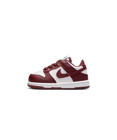 KFB9107 12-16 DUNK LOW (TDE) 115WHT/REDWOD 672081-0011