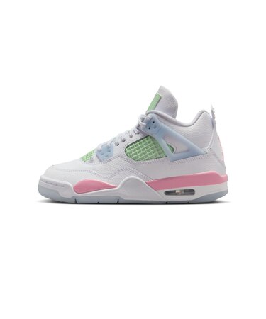 KIB7068 225-25AIR JORDAN 4 RETRO (GS) 100WHITE/MDSFP 707416-0001