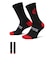 IF3502　U J 1P SOCKS　010BLACK/UNVRED　708444-0001