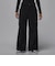 HV0347　W J FLT CORD CHICAGO PANT　010BLK　703974-0001