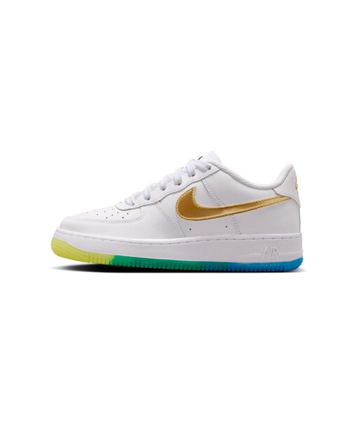 KIR3538　225-25(H) AIR FORCE 1 WC (GS)　100WHITE/M GOLD　713006-0001