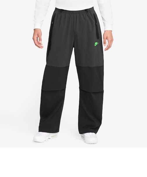 HM7159　M TCH WVN PANT OS　060ANTHRA/GRSTR　683751-0004
