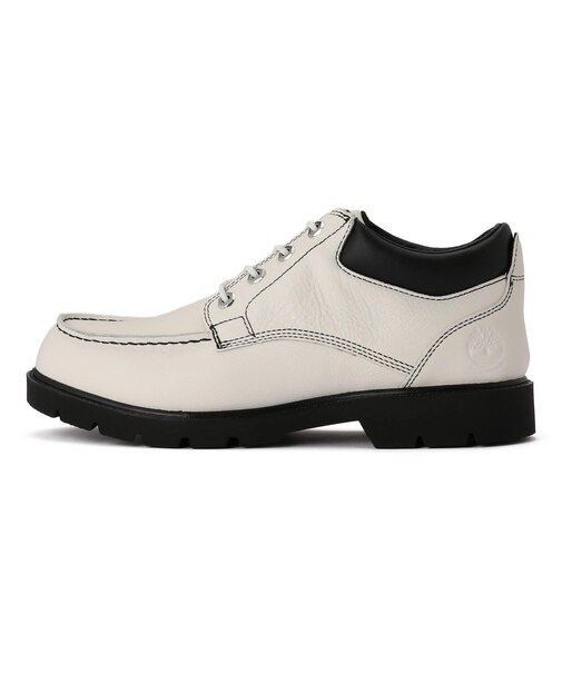 A6EU1-EM2　BASIC SINGLE MOC TOE OX WP　*WHT FULL GRAIN　719366-0001
