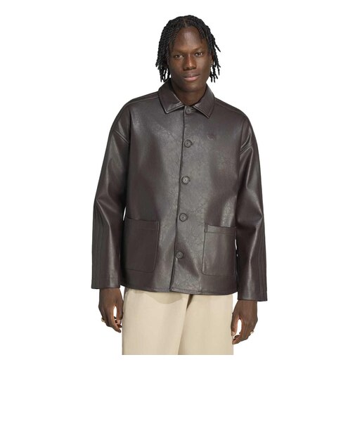 LC8120 U PLEATHER COAT(JP) NIGHTBROWN 716499-0001