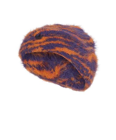 LH5578 U ADILENIUM FLUFFY BEANIE ORANGE/VIOLET 717756-0001